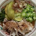 rosie715's cooksnap of when they made 茄子と豚しゃぶのご馳走素麺.