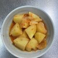 kekemi1964's cooksnap of when they made キムチ☆じゃがいも煮.
