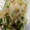 もきち☆'s cooksnap of when they made 簡単☆きゅうりともやしのごまツナ醤油和え.
