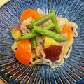 モミ太くん's cooksnap of when they made さつまいもで肉じゃが.