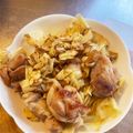料理修行中☆3児ママ's cooksnap of when they made 鶏もも肉とキャベツのあっさり塩レモン炒め.