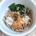悠LOVE航's cooksnap of when they made なめたけとろろそば(１００円）.
