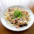 りはなﾂｰ's cooksnap of when they made 簡単・節約！厚揚げのたこ焼き風.