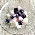 悠LOVE航's cooksnap of when they made 梨とブルーベリーのサラダ.