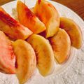 まめまるM's cooksnap of when they made グチャグチャにならない桃の剥き方.