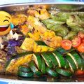 クックID9X55☆'s cooksnap of when they made めんつゆとＷおろしで簡単♪野菜の焼き浸し.