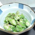 natsukori's cooksnap of when they made レンジで簡単☆オクラのゴマ和え.