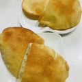♪ひつじ's cooksnap of when they made インドのナン　色々乗せたり　シンプルに.