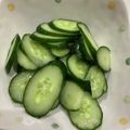♪ひつじ's cooksnap of when they made 1分でできる簡単きゅうりの浅漬け.