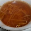 fu♪♪'s cooksnap of when they made ピリ辛スープ～簡単✿かき玉もやしスープ✿.