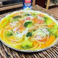 料理男子部🍻's cooksnap of when they made フライパンひとつで出来るスープパスタ.