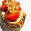 E吉☆'s cooksnap of when they made トマトとみょうがのサラダ.