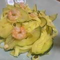 hiromi17's cooksnap of when they made 海老とズッキーニのレモンクリーム　パスタ.