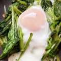 クックとむとむ's cooksnap of when they made 簡単！お弁当おかず☆ほうれん草と目玉焼き.