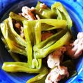 yaobikuni's cooksnap of when they made 超簡単！万願寺ししとうと豚肉の甘辛煮.