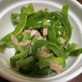 クックH86AFM☆'s cooksnap of when they made 電子レンジだけで無限ピーマン.
