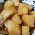 mぱなんが's cooksnap of when they made レンジで簡単☆大根の煮物。.