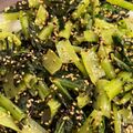 ふぃるぷ's cooksnap of when they made スピード常備菜＊小松菜の塩ナムル.
