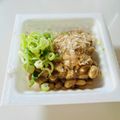 azbjbn's cooksnap of when they made 鰹節納豆.
