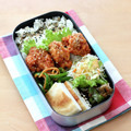 runa10's cooksnap of when they made お弁当の仕切りレタスをおいしく！.