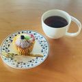 Y✿えくぼ飯's cooksnap of when they made ♥ブルーベリーのヨーグルトマフィン♥.