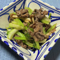 クックVZR5GI☆'s cooksnap of when they made ☆牛肉とセロリのオイスターソース炒め☆.