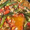 いかめし321's cooksnap of when they made オクラのキーマカレー.