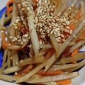 蒼井みなみ's cooksnap of when they made きんぴらごぼう.