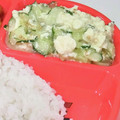 ゆ→ちむ❦180SX's cooksnap of when they made さっぱり♡きゅうりとわかめのくずし豆腐.