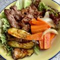 yu🐓's cooksnap of when they made 〜焼き肉サラダ〜.