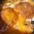 ふぁんころ's cooksnap of when they made コロッケの玉子とじ.