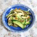 mmameco's cooksnap of when they made ちくわときゅうりのザーサイ和え.