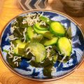 はーくんごーごー's cooksnap of when they made わかめとじゃこの中華風酢の物.