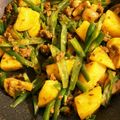 ame-ikuru's cooksnap of when they made じゃが芋クミンカレー粉炒め♪冷え症に簡単.