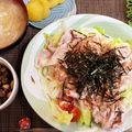 たぁープ〜's cooksnap of when they made 冷やしうどん：サラダうどん＊ツナマヨ.