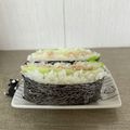 tuxedocat's cooksnap of when they made 定番！ツナマヨおにぎらず.