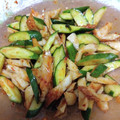 クックZCV6BF☆'s cooksnap of when they made きゅうりとちくわの韓国風キムチ和え♡.