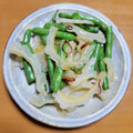クックY08S17☆'s cooksnap of when they made いんげんと白ゴーヤのにんにく炒め.