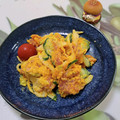 みかかめ's cooksnap of when they made うちの味♤これぞ舌鼓❣生ハムの南瓜サラダ.