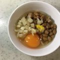 Ruriluru's cooksnap of when they made 沢庵納豆卵☆TNTKGのすすめ.
