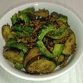クックZD0Y8X☆'s cooksnap of when they made ナスとゴーヤのカレー炒め.