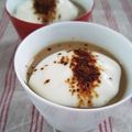 ペキのリリー's cooksnap of when they made ココナッツミルクでカフェオレプリン.