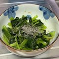 うみ7979's cooksnap of when they made 小松菜と竹輪の胡麻和え♡お弁当にも◎.