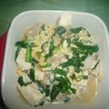 Lemon0790's cooksnap of when they made スタミナ満点！ニラ玉 肉豆腐.