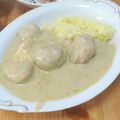 た～ちん＊'s cooksnap of when they made おから入り鶏肉団子のクリームシチュー♪.