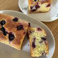 mocoteaco's cooksnap of when they made ブルーベリーとヨーグルトのパウンドケーキ.