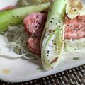 NAGANO久留米's cooksnap of when they made 厚切りベーコンと長ネギで簡単おつまみ.