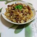 KBBキッチン☆'s cooksnap of when they made 牛肉＊牛蒡＊生姜の混ぜご飯（改訂）.
