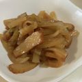 papikun's cooksnap of when they made じゃこ天と大根の甘辛炒め煮.
