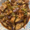 ちゃむ☆♬04's cooksnap of when they made 白米消滅しるびー食堂！ナスの簡単甘辛炒め.